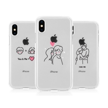 [TryCozy] 커플드로잉 투명젤리케이스