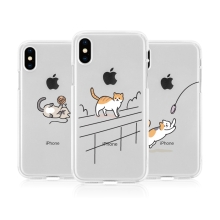 [TryCozy] 냥이의하루 투명젤리케이스