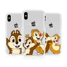 디즈니 칩앤데일 투명젤리 케이스