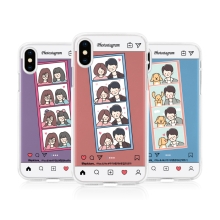 [TryCozy] 커플사진 투명젤리케이스