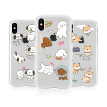 [TryCozy] 댕댕이와친구들 투명젤리케이스