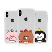 [TryCozy] 볼때기캐릭터 투명젤리케이스