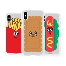 [TryCozy] 패스트푸드 투명젤리케이스