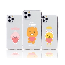 카카오 리틀프렌즈 러브베이비 투명젤리케이스