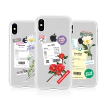 [TryCozy] 플라워영수증 투명젤리케이스