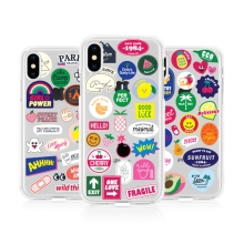 [TryCozy] 컬러팝패치 투명젤리케이스