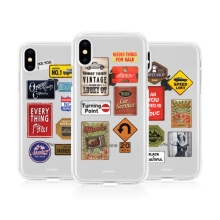 [TryCozy] 레트로패치 투명젤리케이스