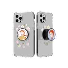 [Anne]빨강머리앤 플라워써클 스마트톡 투명젤리케이스