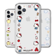 [Sanrio]산리오 캐릭터즈 픽셀아트 써클 투명젤리 케이스