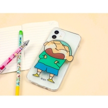 [SHINCHAN]짱구는못말려 빅아크릴 스마트톡 투명젤리케이스