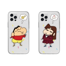 [SHINCHAN]짱구는못말려 냠냠시리즈 빅아크릴 스마트톡 투명젤리케이스