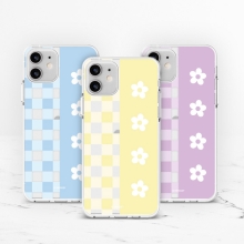 [TryCozy] 플라워하프 투명젤리케이스