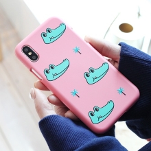 [TryCozy] 악어패턴 소프트젤리케이스