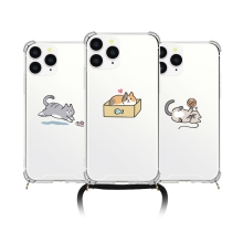 [TryCozy] 냥이의하루 폰스트랩 방탄 젤하드케이스