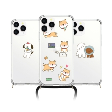 [TryCozy] 댕댕이와친구들 폰스트랩 방탄 젤하드케이스