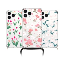 [TryCozy] 블루밍 폰스트랩 방탄 젤하드케이스