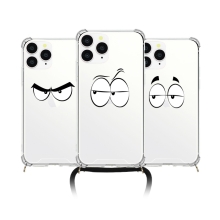 [TryCozy] 빅아이즈 폰스트랩 방탄 젤하드케이스