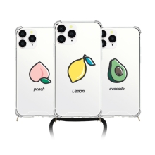 [TryCozy] 새콤달콤 폰스트랩 방탄 젤하드케이스