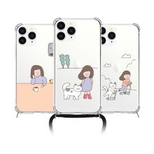 [TryCozy] 소울메이트 폰스트랩 방탄 젤하드케이스