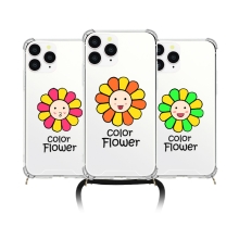 [TryCozy] 안녕플라워 폰스트랩 방탄 젤하드케이스