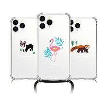 [TryCozy] 애니멀월드 폰스트랩 방탄 젤하드케이스