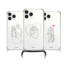 [TryCozy] 커플라인 폰스트랩 방탄 젤하드케이스