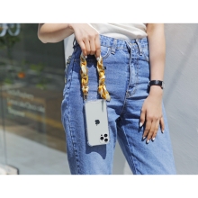 [TryCozy] 후르츠 스카프 핸드 폰스트랩 방탄 젤하드케이스