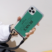 [TryCozy] 타이포컬러 폰스트랩 방탄 젤하드케이스