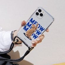 [TryCozy] 리틀펫 폰스트랩 방탄 젤하드케이스