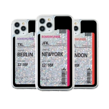 에어플레인티켓 샤이닝 글리터젤리케이스