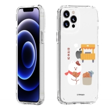 [TryCozy] 겨울동물 클리어 에어쿠션 젤하드케이스