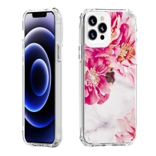 [TryCozy] 마블플라워 클리어 에어쿠션 젤하드케이스