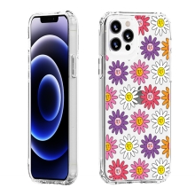 [TryCozy] 플라워페이스패턴 클리어 에어쿠션 젤하드케이스