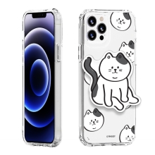 [TryCozy] 뚱냥이 에폭시톡 클리어 에어쿠션 젤하드케이스