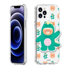 [TryCozy] 베어코스튬 에폭시톡 클리어 에어쿠션 젤하드케이스