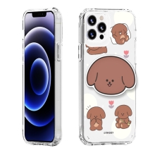 [TryCozy] 댕댕이 데일리 에폭시톡 클리어 에어쿠션 젤하드케이스