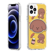 [TryCozy] 댕댕이 초코 에폭시톡 클리어 에어쿠션 젤하드케이스