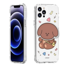 [TryCozy] 댕댕이 파티 에폭시톡 클리어 에어쿠션 젤하드케이스