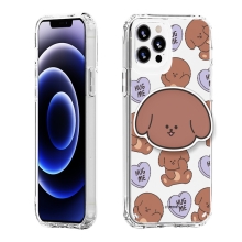 [TryCozy] 댕댕이 허그미 에폭시톡 클리어 에어쿠션 젤하드케이스