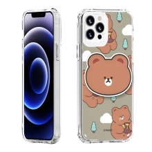 [TryCozy] 베어 허니 에폭시톡 클리어 에어쿠션 젤하드케이스