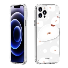 [TryCozy] 겨울간식 패턴 에폭시톡 클리어 에어쿠션 젤하드케이스