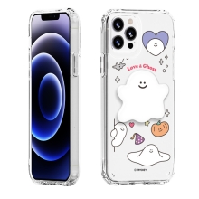 [TryCozy] 유령 러브패치 에폭시톡 클리어 에어쿠션 젤하드케이스