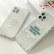 [TryCozy] 감성천재 클리어 에어쿠션 젤하드케이스