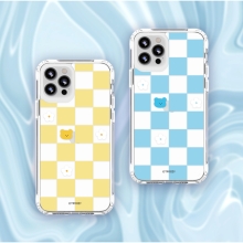 [TryCozy] 스윗베어패턴 클리어 에어쿠션 젤하드케이스