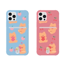 [TryCozy] 러브베어과일 소프트 에어쿠션 카드젤리케이스