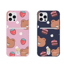 [TryCozy] 베어 푸드 소프트 에어쿠션 카드젤리케이스