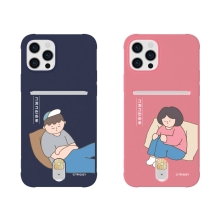 [TryCozy] 일상남녀 소프트 에어쿠션 카드젤리케이스