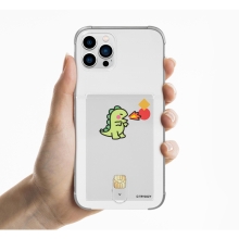 [TryCozy] 다이노 클리어 에어쿠션 카드젤리케이스