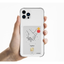 [TryCozy] 드로잉핸드 클리어 에어쿠션 카드젤리케이스