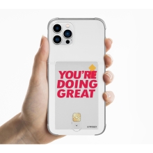 [TryCozy] 문구시리즈 클리어 에어쿠션 카드젤리케이스